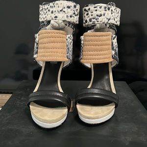 MIA velcro ankle fun heel!